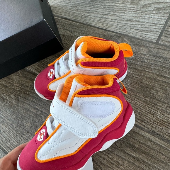 Brand New Air Jordan Pro Strong “Cardinal Red” Toddler/Baby Shoes - Picture 11 of 12